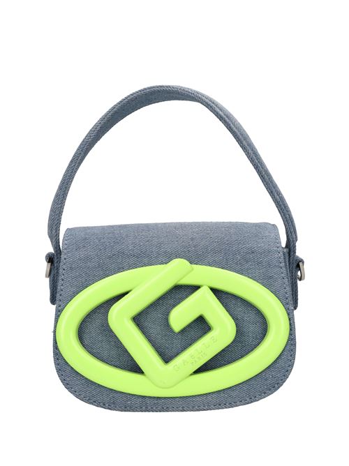 Borsa in denim GAëLLE PARIS | GAACW02201DENIM-GIALLO FLUO